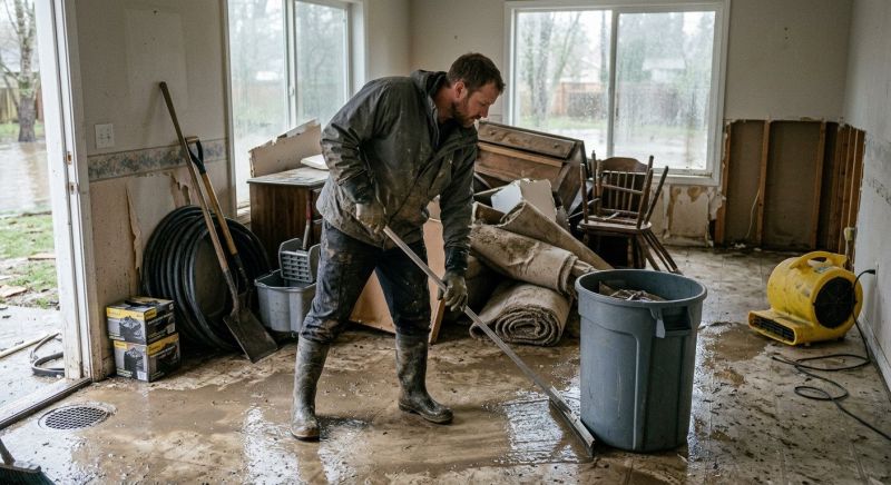 Flood Damage Cleanup in Chandler, AZ