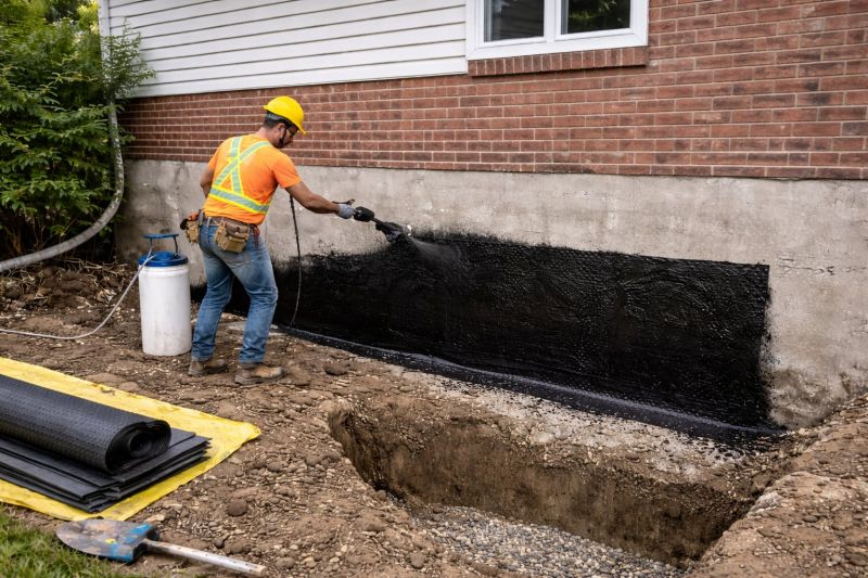 Wall Waterproofing in Grand Rapids, MI