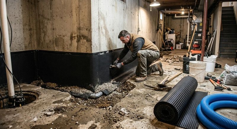 Basement Foundation Sealing in Grand Rapids, MI