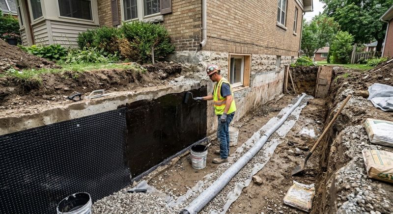 Basement Walls Waterproofing in Fort Wayne, IN