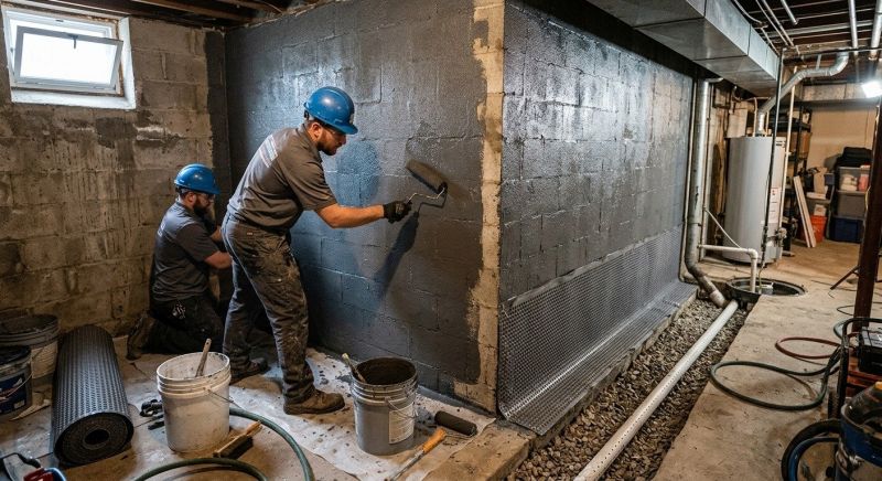 Basement Walls Waterproofing in Grand Rapids, MI