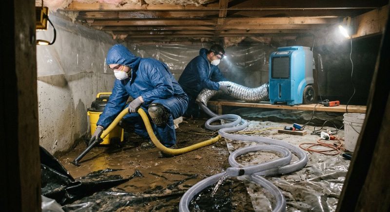 Basement Water Extraction in Gilbert, AZ