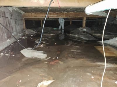 Crawl Space Water Remediation in Phoenix, AZ