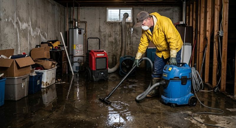 Flood Damage Cleanup in Mesa, AZ