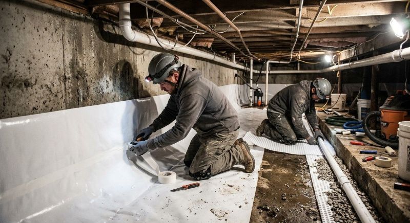 Wet Basement Repair in Grand Rapids, MI